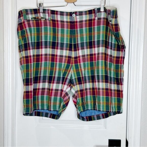 Polo Ralph Lauren Plaid Shorts Indian Madras Cotton Size 44 - Picture 1 of 5